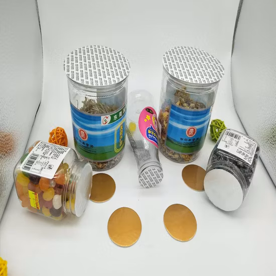 Вкладыш крышки из алюминиевой фольги, заводская индукционная запайка для вкладыша для йогурта