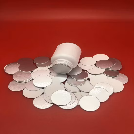 Пластиковый контейнер, алюминиевая фольга, вкладыш индукционной крышки, уплотнительный вкладыш крышки бутылки.