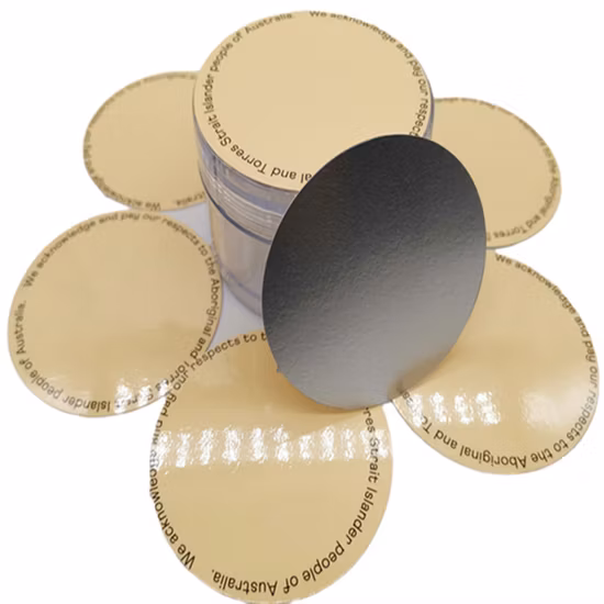 PS Цельный чувствительный к давлению уплотнительный вкладыш для косметики