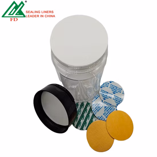 Пищевая индукционная пробка для бутылок из алюминиевой фольги для запечатывания пластиковых банок для специй/пластмассовых банок с соусом для пасты