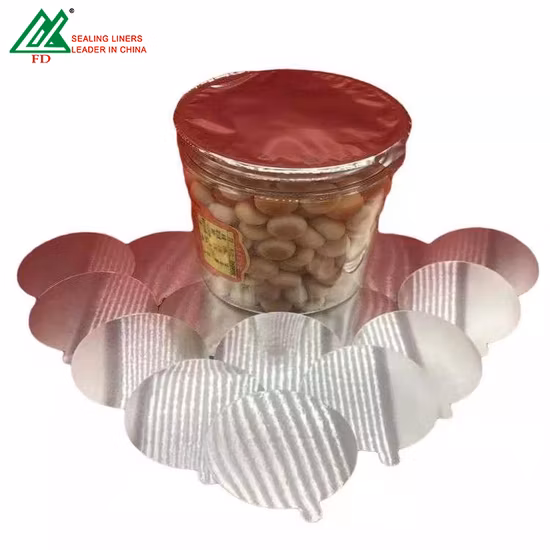 Крышка для индукционных бутылок пищевого качества, алюминиевая фольга, уплотнительный вкладыш для запечатывания таблеток/лекарств/капсул, пластиковых и стеклянных бутылок.